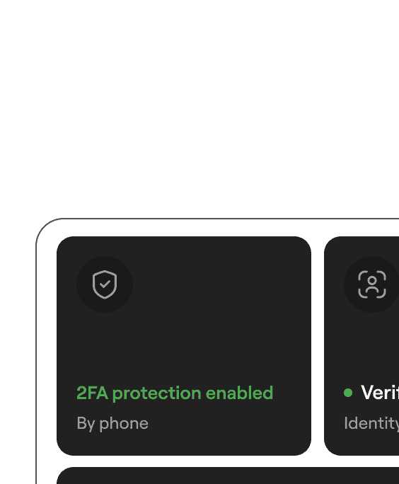 Two-factor<br> authentication